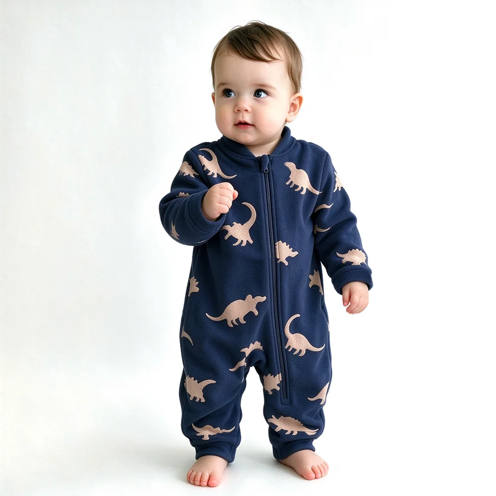 Soft Warm Baby Fleece Onesie C - Cotton Baby Onesies Zipper review and price
